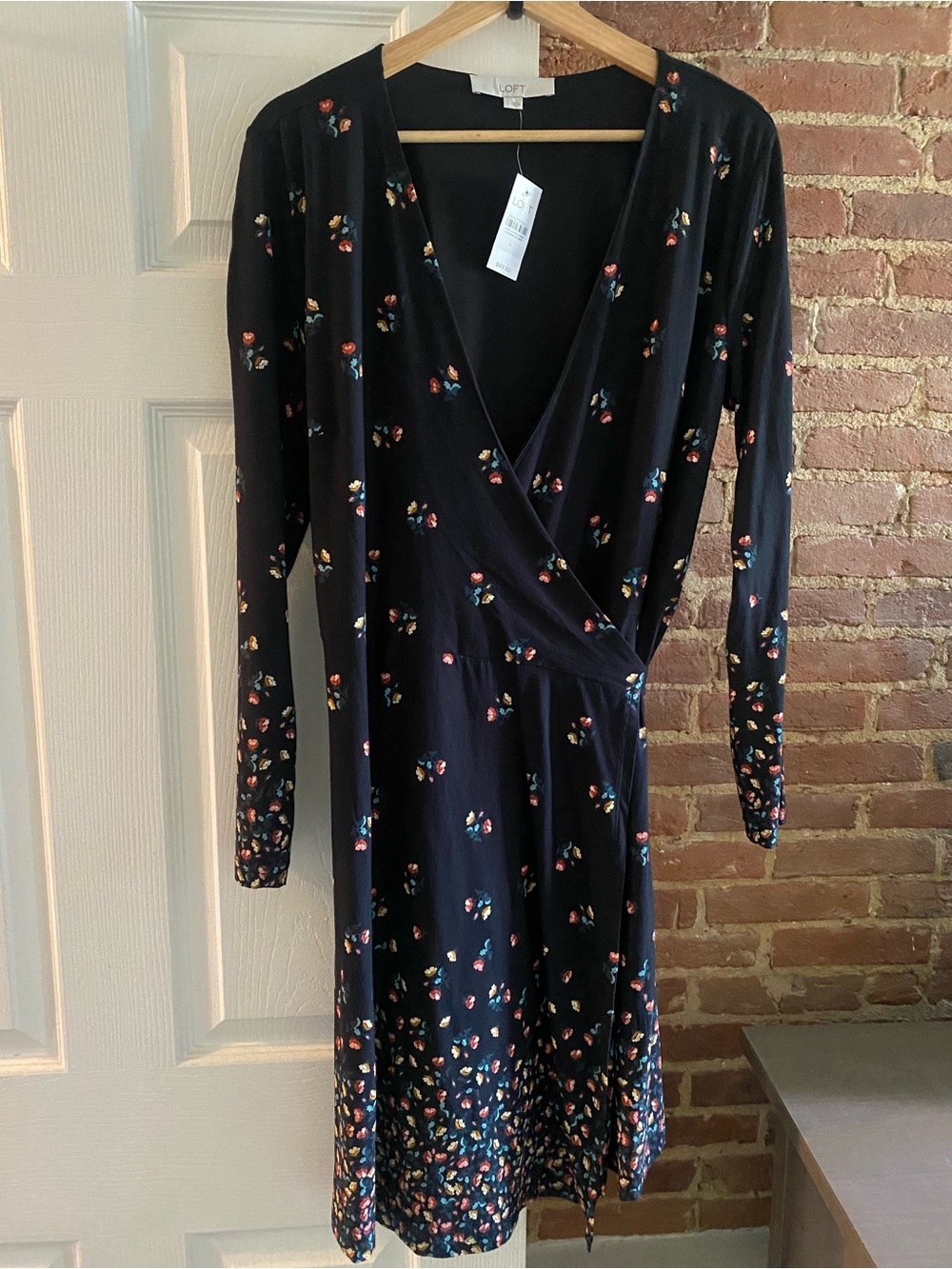 Loft Floral Wrap Dress - New With Tags